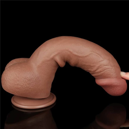 Lovetoy 9.5 Sliding Skin Dual Layer Dong