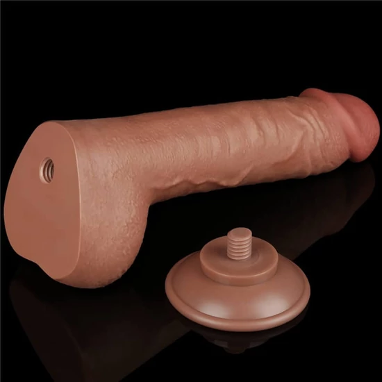 Lovetoy 9.5 Sliding Skin Dual Layer Dong