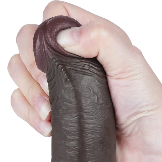 Lovetoy 9 Sliding Skin Dual Layer Dong