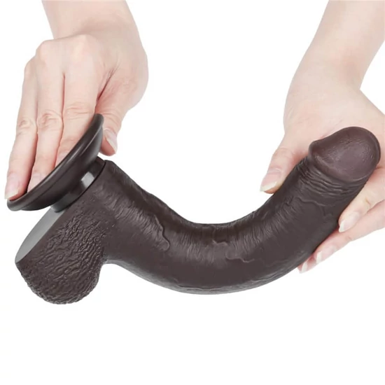 Lovetoy 9 Sliding Skin Dual Layer Dong