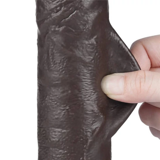 Lovetoy 9.5 Sliding Skin Dual Layer Dong