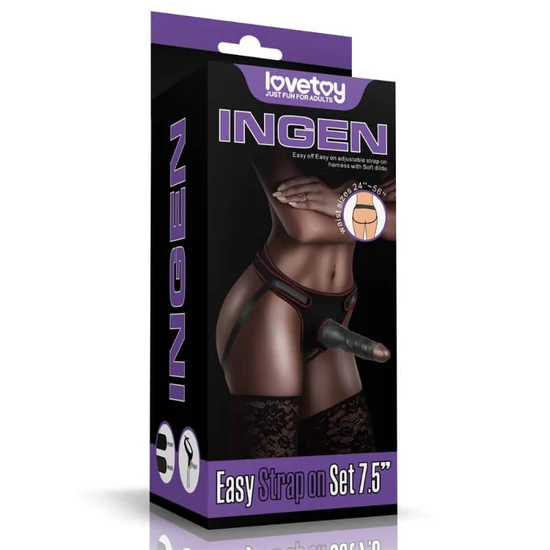 Lovetoy 7.5 Easy Strapon Set