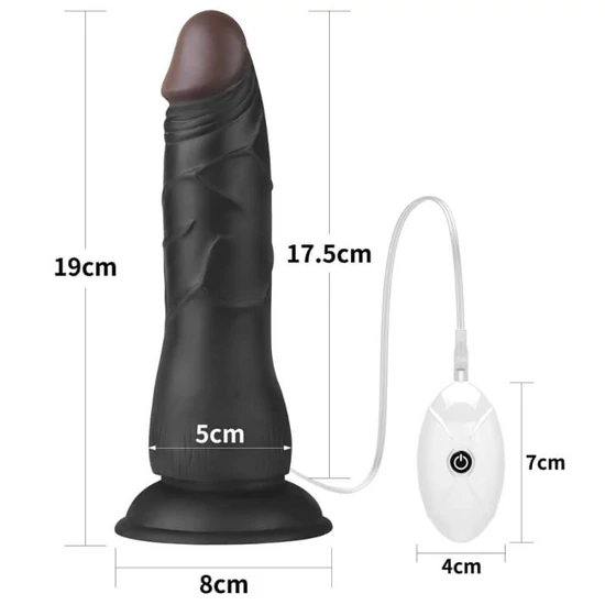 Lovetoy 7.5 Vibrating Easy Strapon Set