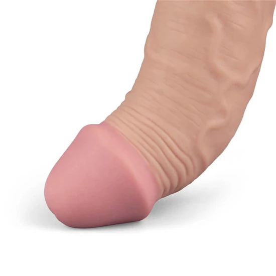 Lovetoy 9.5 Real Softee Vibrating Dildo