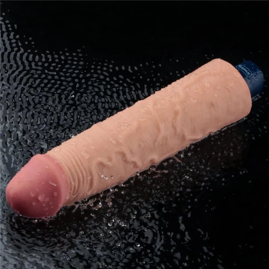 Lovetoy 9.5 Real Softee Vibrating Dildo