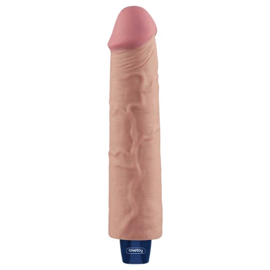 Lovetoy 9.5 Real Softee Vibrating Dildo