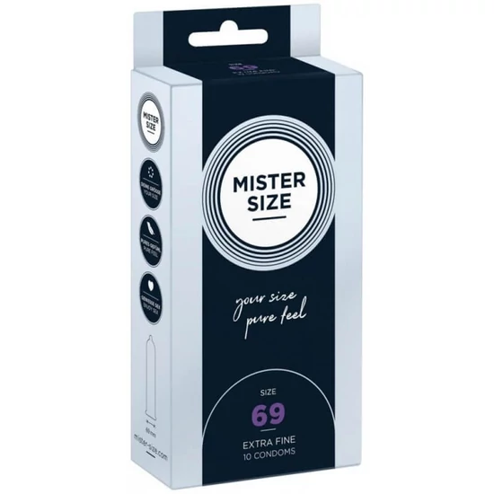 Mister Size egyedi méretű óvszer