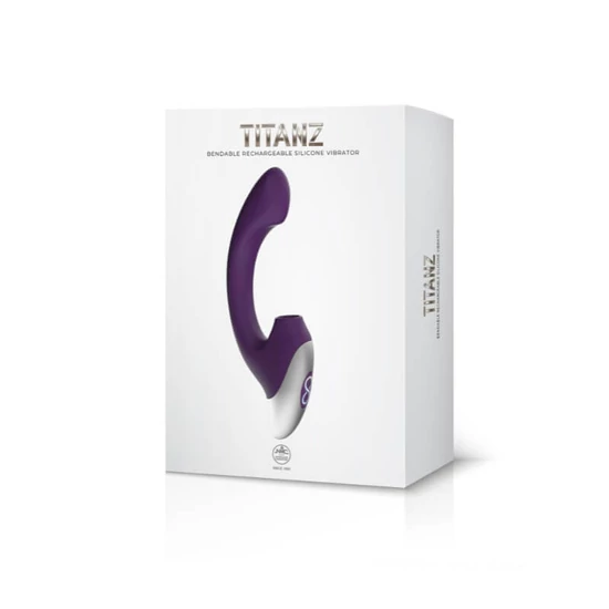 Nmc Titanz 8 Silicone Rechargeable Vibrator