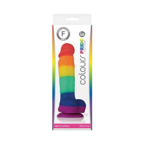 NS Novelties Colours Pride Edition 5 Dildo Rainbow