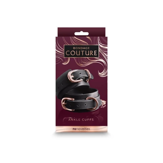 NS Novelties Bondage Couture Ankle Cuffs