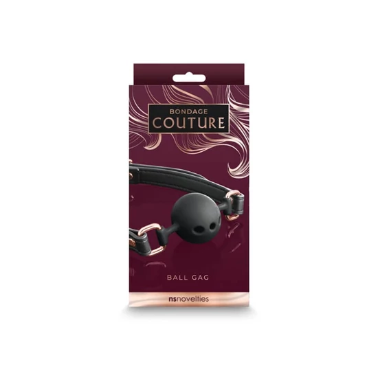 NS Novelties Bondage Couture Ball Gag