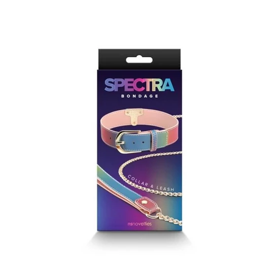 NS Novelties Spectra Bondage Collar &amp; Leash