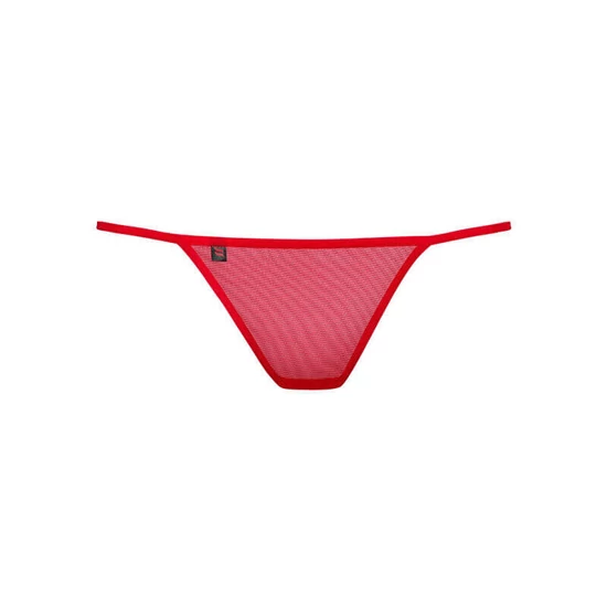 Obsessive Luiza tulipános tanga (piros)