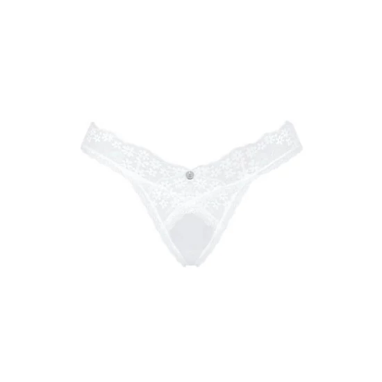 Obsessive Heavenlly Thong - szexi női alsó (fehér)