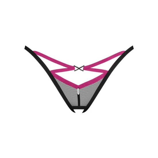 Obsessive Novenes Crotchless Thong