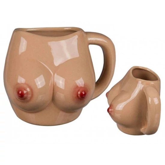 Out Of The Blue Ceramic Mug Boobs