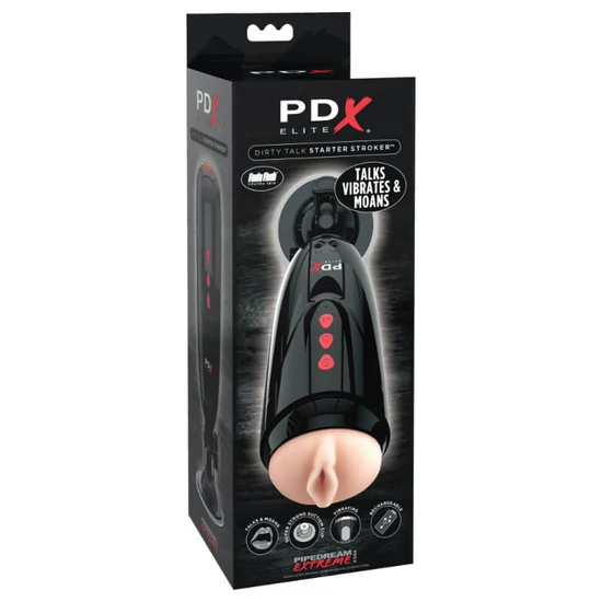 Pipedream PDX Elite Dirty Talk Starter Stroker