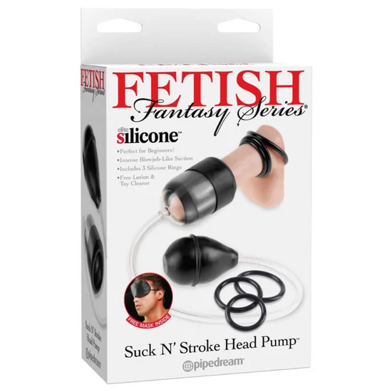 Pipedream Fetish Fantasy Series Suck N' Stroke Head Pump