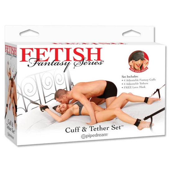 Pipedream Fetish Fantasy Series Cuff & Tether Set