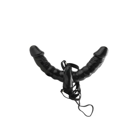 Pipedream Fetish Fantasy Series Vibrating Double Delight Strap-On