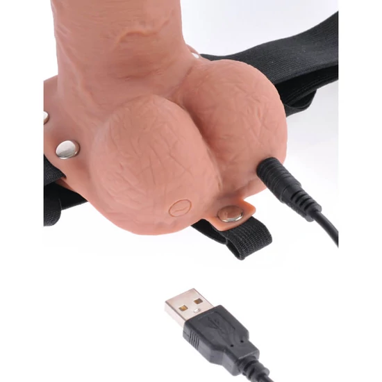 Pipedream Fetish Fantasy Series 7 Hollow Strap-On With Remote
