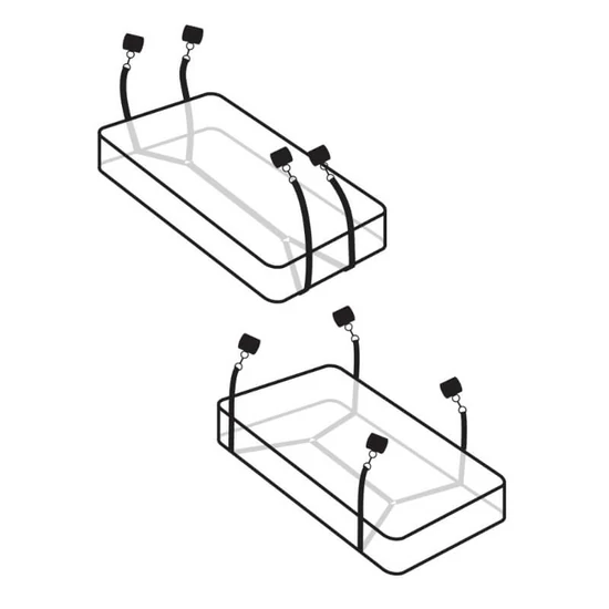 Pipedream Fetish Fantasy Series Limited Edition Wraparound Mattress Restraints