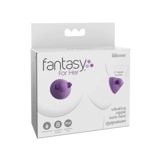 Pipedream Fantasy For Her Vibrating Nipple Suck-Hers