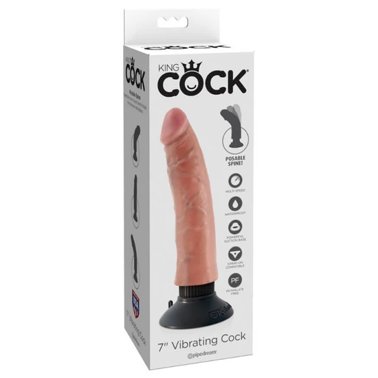 Pipedream King Cock 7 Vibrating Cock