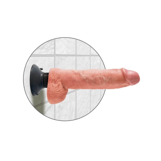 Pipedream King Cock 10 Vibrating Cock With Balls