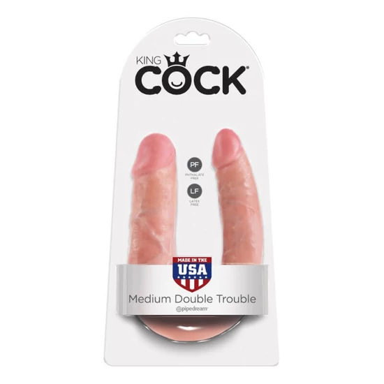 Pipedream King Cock Medium Double Trouble