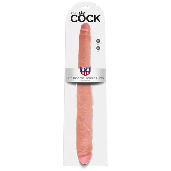 Pipedream King Cock 16 Tapered Double Dildo