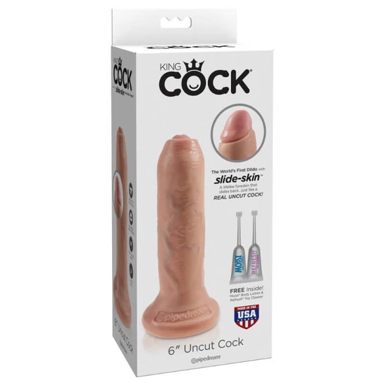 Pipedream King Cock 6 Uncut Cock