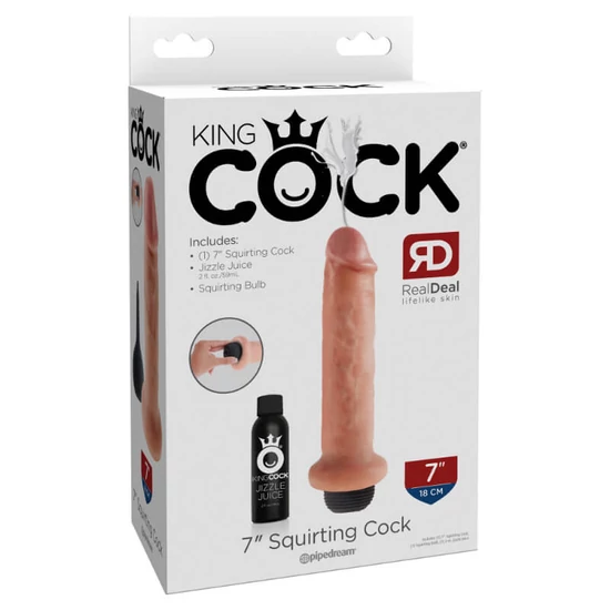 Pipedream King Cock 7 Squirting Cock