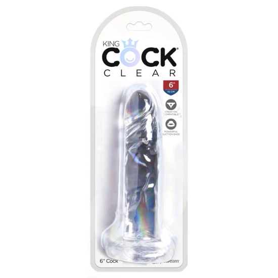 Pipedream King Cock Clear 6