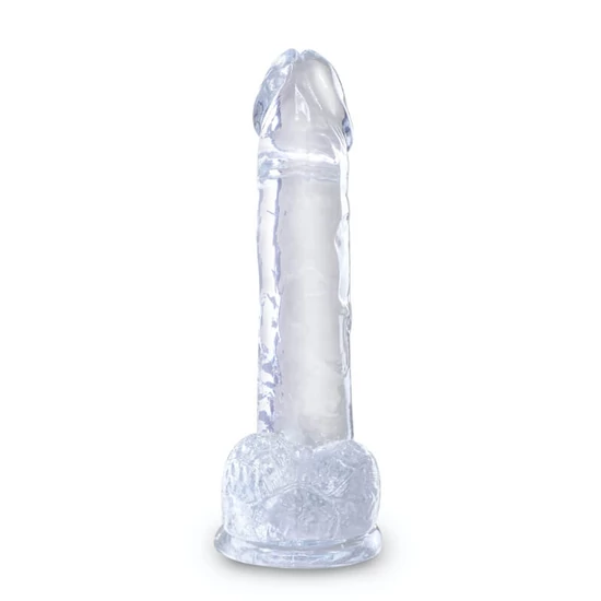 Pipedream King Cock Clear 7 With Balls