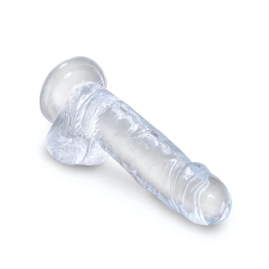 Pipedream King Cock Clear 7 With Balls