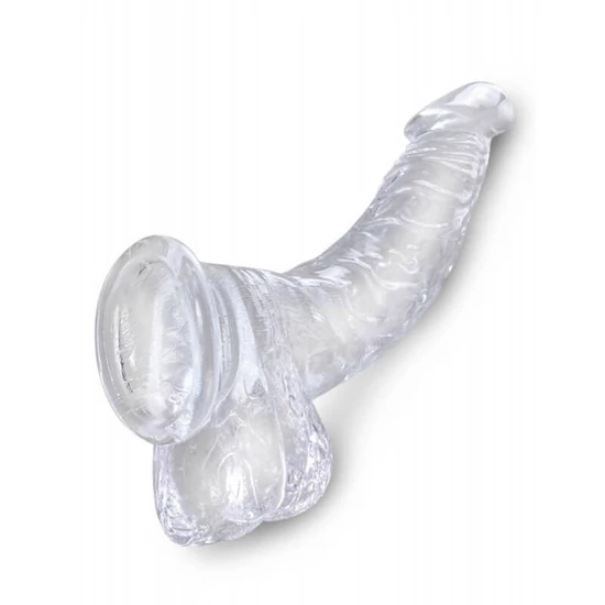 Pipedream King Cock Clear 7.5 With Balls