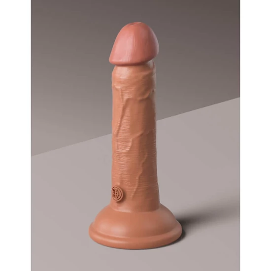 Pipedream King Cock Elite 6 Vibrating Dual Density Silicone Cock