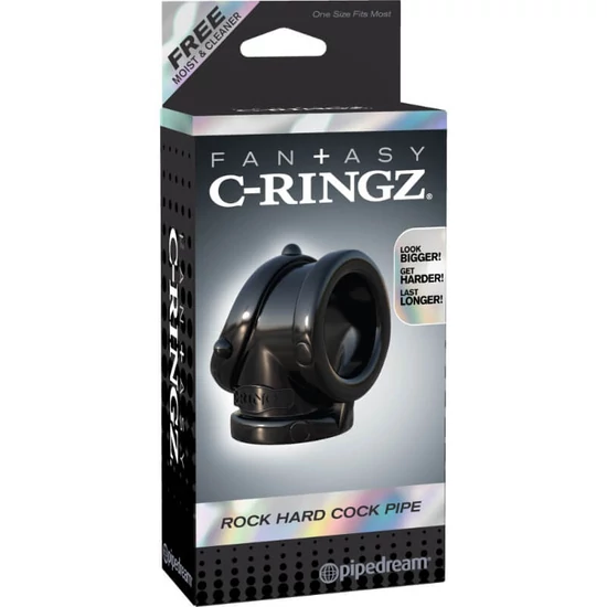 Pipedream Fantasy C-Ringz Rock Hard Cock Pipe