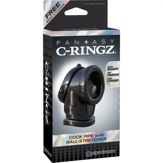 Pipedream Fantasy C-Ringz Cock Pipe With Ball-Stretcher