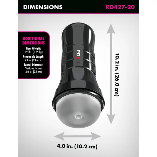 Pipedream Extreme Toyz Wet Stroker Super Slide & Glide XXL
