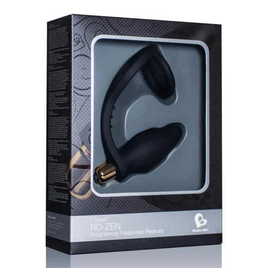 Rocks-Off Ro-Zen Black 7 Speed Pet