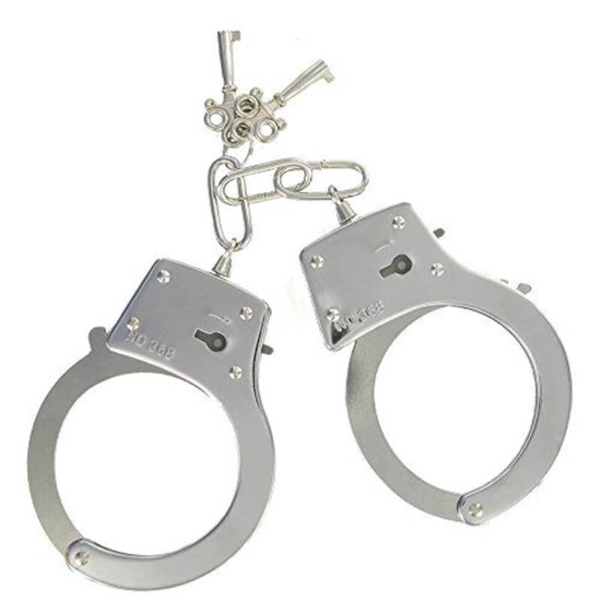 Seven Creations Large Metal Handcuffs With Keys