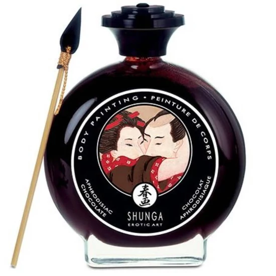 Shunga Chocolate Body Painting