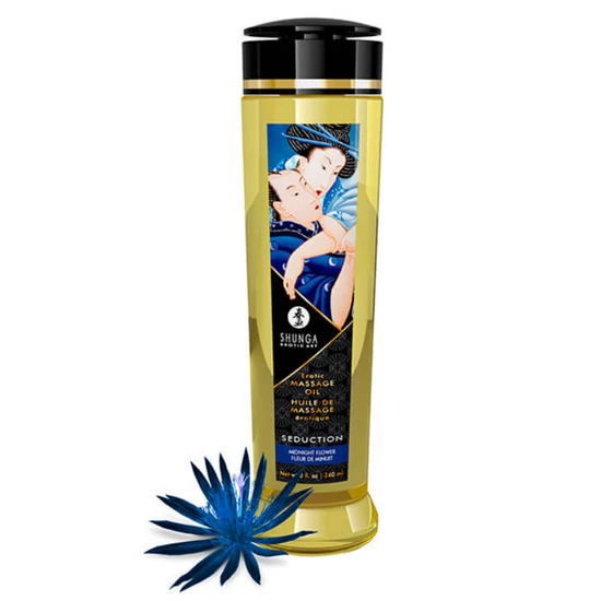 Shunga Erotic Massage Oil Midnight Flower