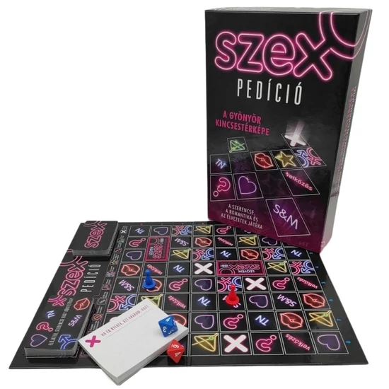 Szexpedíció felnőtt társasjáték