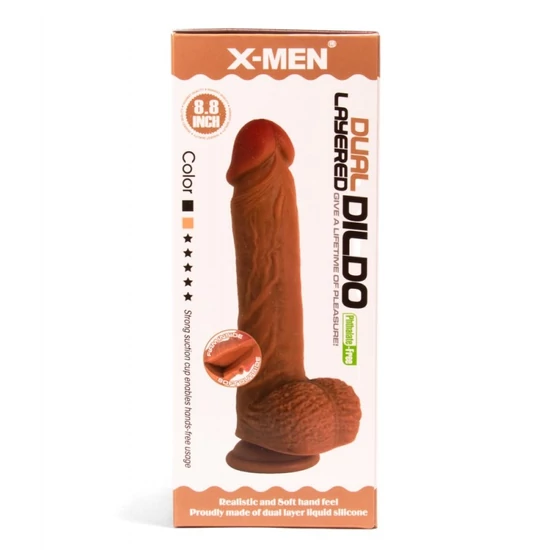 X-Men 8.8 Dual Layered Dildo