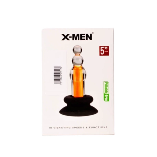 X-Men 10 Speeds Vibrating Beaded Plug