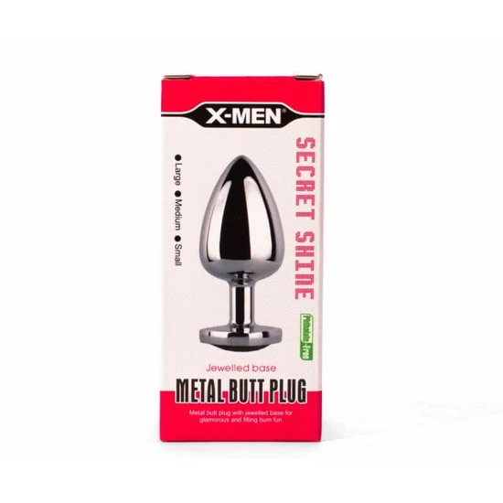 X-Men Secret Shade Metal Butt Plug L