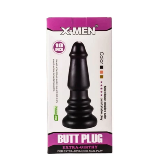 X-Men 10 Extra Girthy Butt Plug